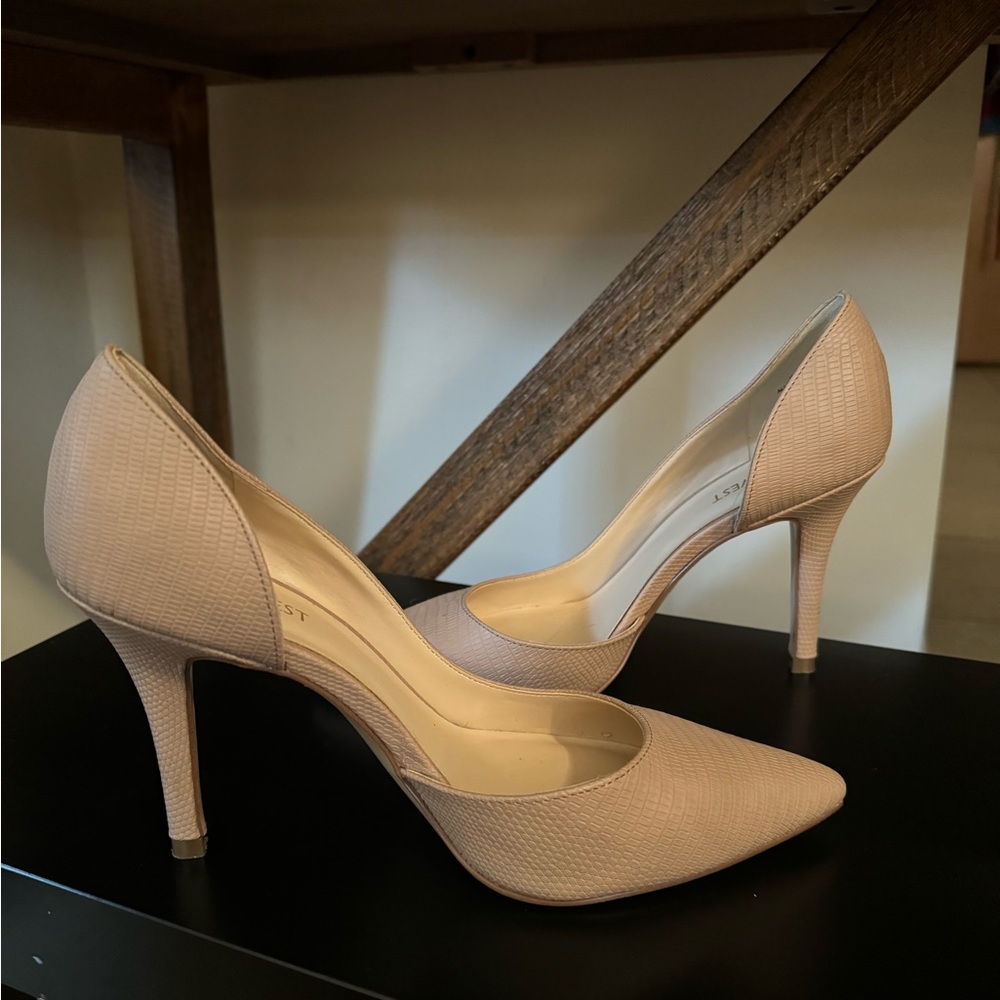 NINEWEST Blush Stilleto Heels 7.5